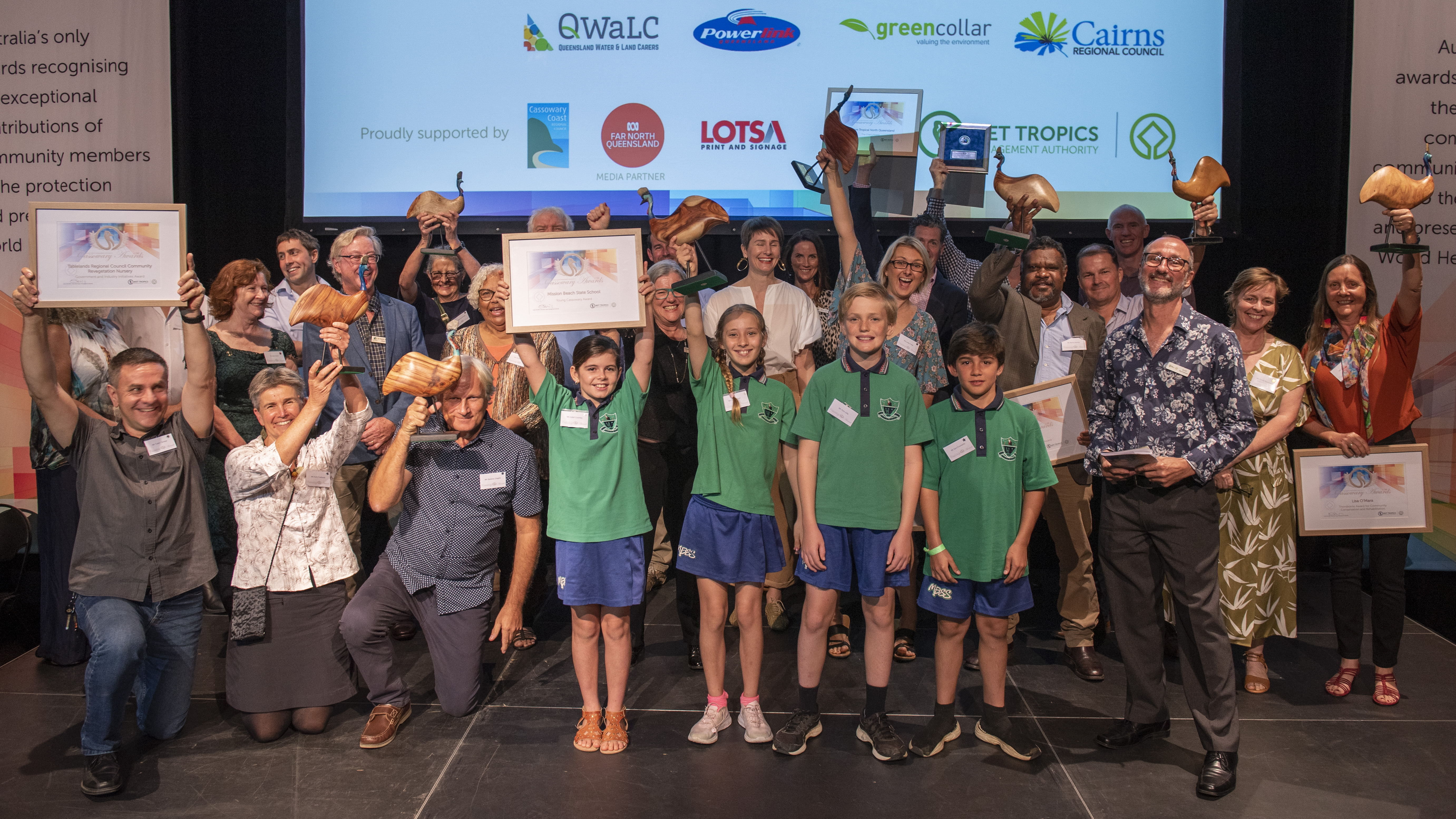 Wet Tropics champions recognised at 18th Cassowary Awards